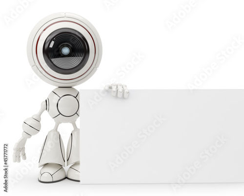 Illustration: cute robot cute robot