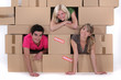 Friends moving out.