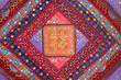 Inde - patchwork rouge