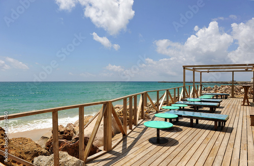 Photo: Chiringuito junto al mar, Algarve Chiringuito junto al mar, Algarve