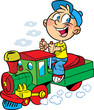 Small  engineer locomotive