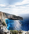Navagio in Zakynthos, Greece