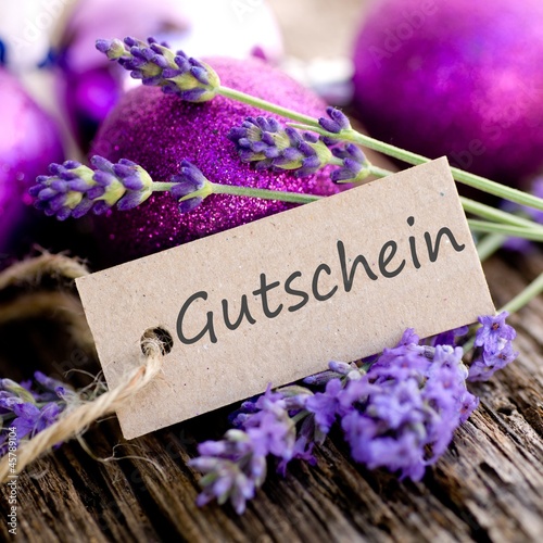 Photo: Lable, Gutschein Lable, Gutschein