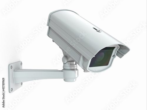 Illustration: CCTV security camera CCTV security camera