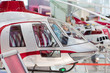 Miniature helicopter at exhibition