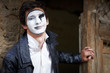Photo: Portrait of a Man mime. Portrait of a Man mime.