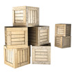 wooden crates