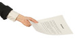 signing of a contract