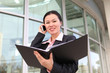 Foto: Pretty Chinese Business Woman Pretty Chinese Business Woman
