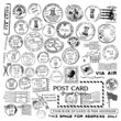 Air Mail Stamp Collection