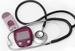 Stethoscope and device for measuring blood sugar level