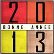 Carte bonne année 2013