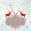 Christmas Invitation card template. EPS 8