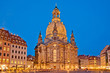 Dresdner Frauenkirche am Abend