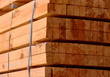 stapel holz-bretter