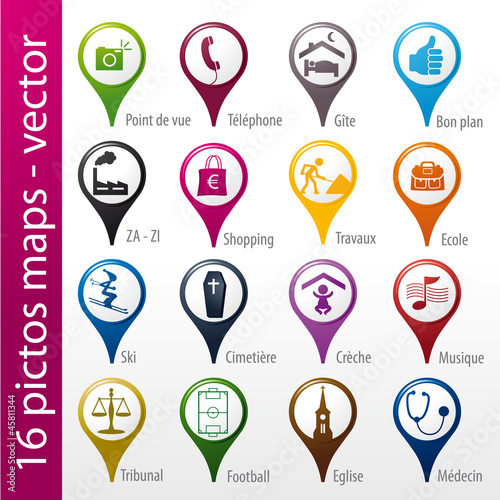 Vector: icons set, icônes, symboles, logos icons set, icônes, symboles, logos