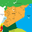 Syria map