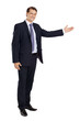 Photo: Businessman pointing Businessman pointing
