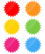 Vector: Sticker - Aufkleber Sticker - Aufkleber