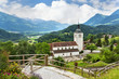 Old church in Gruyere, Switzerland