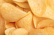 Potato chips background
