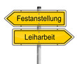 Schilder Festanstellung oder Leiharbeit