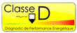 Etiquette DPE : Classe D