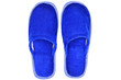 Pair of blue house slippers