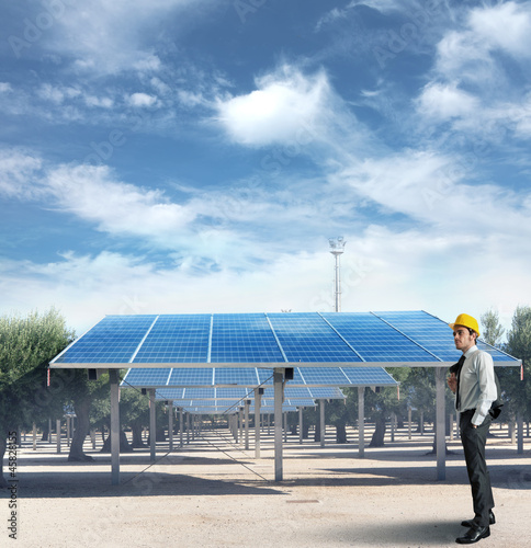 Photo: Solar panel Solar panel