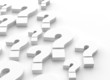 Illustration: Question Marks - 3D Symbols Question Marks - 3D Symbols