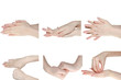 Photo: professional medical hand washing gesture professional medical hand washing gesture