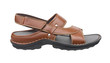 Travel and leisure with comfortable leather sandal