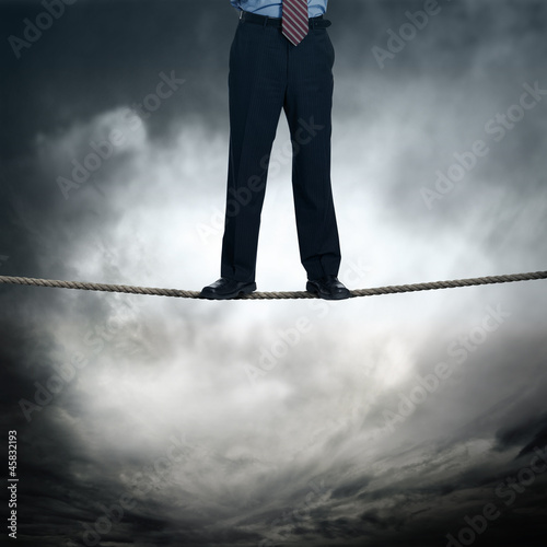 Photo: edge of business risk edge of business risk