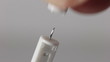 Remove cap from the lancet
