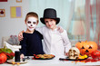 Halloween twins
