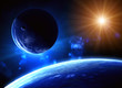 Illustration: Space flare Space flare