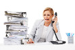 Work's piling up...
