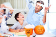 Foto: Giving a Halloween scare Giving a Halloween scare