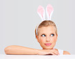 She's got the Easter spirit