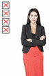Woman in smart business suit