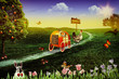 Foto: Wonderland. Abstract fairy tale backgrounds for your design Wonderland. Abstract fairy tale backgrounds for your design