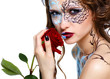 Photo: model with skew bodyart model with skew bodyart