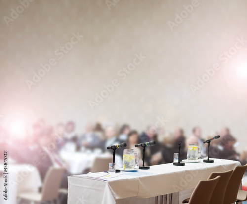 Photo: Business conference Business conference