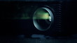 Video: Digital film projector lens in action Digital film projector lens in action