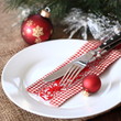weihnachtliches Gedeck