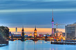 Berlin Fernsehturm Oberbaumbrücke
