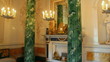 palace interior in Pavlovsk St. Petersburg Russia