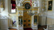 church interior in Pavlovsk palace St. Petersburg Russia