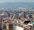 Photo: Barcelona,Poble Sec district,aerial view Barcelona,Poble Sec district,aerial view