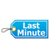 Illustration: Etiqueta 3d texto Last Minute Etiqueta 3d texto Last Minute